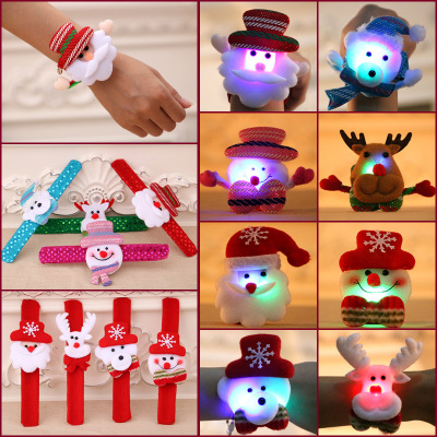 Christmas Children's Gifts Christmas Luminous Hand Ring Decorations Christmas Ring Pop Christmas Gifts