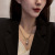 Love Pearl Hip Hop Style Long Necklace Female Ins Popular Net Red Same Style Graceful Personality Necklace