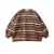 Ethnic Style Vintage Stripe Woolen Sweater Men's Fashionable Pullover Oversize Loose and Lazy Style Korean Style Boys' Top