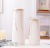 Matte Fresh Simple Modern Ceramic Vase Hydroponics Home Decorative Utensils Ornaments