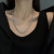 Cool Style Thick Chain Cuban Autumn and Winter Necklace Ins Hip Hop Popular Net Red Clavicle Chain Female Sweater Chain Jewelry