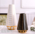 Simple and Modern Furnishings Decorative White Black Gold Ceramic Flower Bottle Flower Flower Container Three-Piece Crafts Decoration Soft Decoration