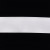 Wholesale Flat Knitted Elastic Tape Band Sewing Stretch Rope White and Black Polyester Breathable Waistband