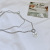 Cold Style round Brand Titanium Steel Necklace Female Ins Trendy Niche Design Pendant High Sense Vintage Sweater Chain