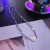 Double-Layer Titanium Steel Love Pendant Necklace Women's Retro Ins Trendy Personality Fashion Short Necklace Wholesale