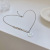 Round Letter Necklace for Women Ins Trendy Cold Simple Clavicle Chain Personality Sweater Chain