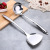 Factory Direct Stainless Steel Kitchenware S-Type Double Line Strainer and Soup Spoon Slotted Spoon Customizable Logo Cooking Kitchenware Set