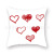 Nordic Ins Valentine's Day Gift Love Figures Pattern Pillow Cover Cross-Border Amazon Hug Sweet Pillowcase