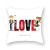 Nordic Ins Valentine's Day Gift Love Figures Pattern Pillow Cover Cross-Border Amazon Hug Sweet Pillowcase