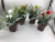  Artificial Bonsai Artificial Plants Fake Potted Flowers Home Office Garden Party Decoration Wedding Christmas DIY