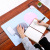 Hongniu Factory Direct Heating Table Mat Winter Minimalist Hand Warmer Pu Material Heating Mouse Pad Wholesale