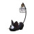 Witch Magic Jiji Cat Iron Small Night Lamp Decoration Cute Creative Home Decoration Gifts & Crafts Black Cat Lamp