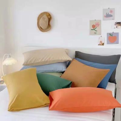 home bedding Envelope type solid color pillowcase soft and b