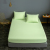 factory wholesales solid plain color microfiber polyester  polyester customized fitted sheet mattress cover 