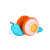 Internet Celebrity Best-Seller on Douyin Children's Pull Snail Toy Sound and Light Baby Toddler New Exotic Pull Line Night Market Stall