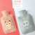 Cocoa Winter Hot Water Injection Bag Student Female Hot Compress Belly Hot-Water Bag Velvet Cover Cartoon Plush Warm Handbags