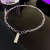 Double-Layer Full Diamond Cold Style Necklace for Women Ins Trendy TikTok Personality Simple Graceful Clavicle Chain