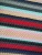 Cloth Woven Mat Living Room Carpet Color Carpet Bedside Foot Mat Stain-Resistant Absorbent Cloth Strip Color Stripes Floor Mat