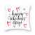 Nordic Ins Valentine's Day Gift Love Figures Pattern Pillow Cover Cross-Border Amazon Hug Sweet Pillowcase