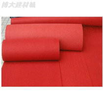 Red Carpet Disposable Wedding Non-Slip Welcome Doormat Stair Stage Opening Ceremony Non-Woven Brushed Carpet Thickened