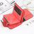 Baellerry New Ladies' Purse Korean Buckle Matte Leather Coin Purse Cute Refreshing Student Wallet