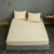 factory wholesales solid plain color microfiber polyester  polyester customized fitted sheet mattress cover 