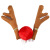 Creative Christmas Decoration Supplies Christmas Foam Antlers Wholesale Decorative Pendant Christmas Party Dress up Small Gift