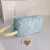 Soft Flower Candy Color Clutch Cosmetic Bag Simple and Portable Wash Bag Pencil Case Buggy Bag