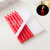 Household Power Failure Emergency Lighting Candle Birthday Party Candle Dinner Red and White Candle
