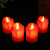 Simulation Candle LED Candle Light Creative Wedding Birthday Arrangement Proposal Props Electronic Candle Wholesale