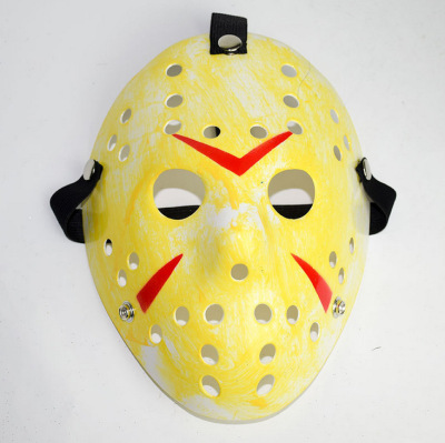 Halloween Mask Masquerade Thickened Jason Mask Horror Funny Mask Killer Full Face Mask Men