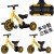 Jiujiu Toy Scooter New Manufacturer Children's Multi-Functional Tricycle Balance Car Scooter One Car Multi-Purpose