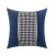 2021 New Modern Light Luxury Houndstooth Flannel Stitching Pillow Hotel Sample Room Sofa Cushion Foreign Trade Wholesale