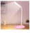 New LED Children's Learning Desk Lamp Three-Gear Touch USB Rechargeable Light Portable Twisted Hose Lighting Lamp