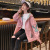 Girls' Autumn Coat 2021 New Autumn Middle and Big Children Korean Style Trendy Spring and Autumn Clothing Clothes Children's Net Red Trench Coat
