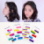 Japanese Cute Girl's Heart Barrettes Simple Colorful Bar Shaped Clip Side Clip Hair Accessories Headdress Updo Hair Clip Bang Clip