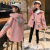 Girls' Autumn Coat 2021 New Autumn Middle and Big Children Korean Style Trendy Spring and Autumn Clothing Clothes Children's Net Red Trench Coat