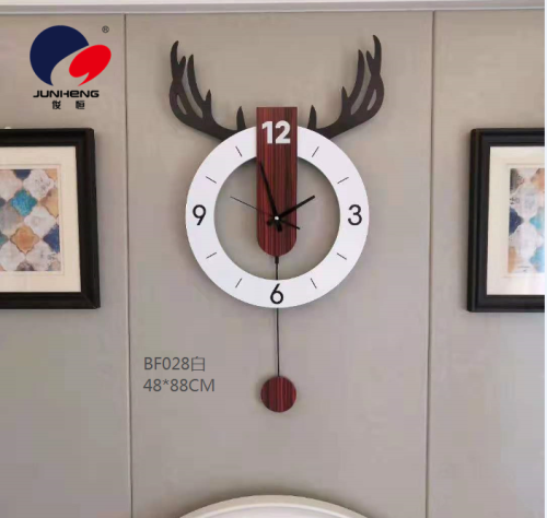 nordic net red art wall clock living room home fashion simple creative atmospheric clock modern wall-mounted decorative clock