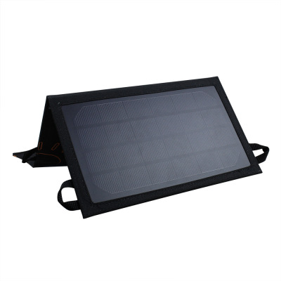 Folding Waterproof Solar Charger 7W Outdoor Portable Solar Charging Package Factory Wholesale Customization
