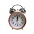Creative Electroplating Bell 3-Inch Bell Alarm Clock Simple Digital Scanning Bedside Mute Bedside Alarm Clock