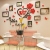 Happiness like Flowers Acrylic 3D Crystal Stereo Wall Sticker Background Picture Frame Wall Photo Wall M21