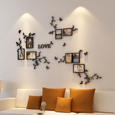 M309 Love Life European and American Ins Style Cross-Border E-Commerce Long-term Cooperation Factory Foreign Trade Order Acrylic Wall Stickers