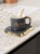 Ear-Hanging Coffee Cup European Light Luxury Cup and Saucer Set Exquisite Ins Style Ceramic Household High-Grade Cup Wholesale