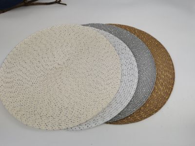 Pp Placemat Gold Wire
