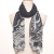 Ethnic Style Women's Floral Chiffon Mid-Length Silk Scarf Printed Air Conditioning Sunscreen Shawl