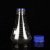 Screw Mouth Erlenmeyer Flask Supply Creative Transparent Glass Conical Flask Laboratory Medicine Bottle with Lid Sample Bottle