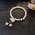 Chalcedony Gourd Bracelet for Women Ins Trendy Same Style Bracelet Design Sense Niche Temperament Super Fairy Hand Jewelry Wholesale