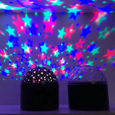 2021 New Star Light Bluetooth Led Magic Ball Small Night Lamp Atmosphere Romantic Projection USB Cross-Border Foreign Trade