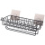 Iron Punch-Free Storage Rack Kitchen Wall Seasoning Rack Bathroom Wall-Mounted Storage Rack Freshness Protection Package Rack