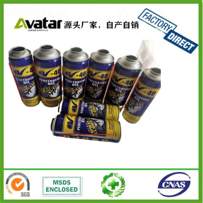 QV-40 Anti Rust Lubricant ,Spary paint ，card cleaner， Dashboard silicone Spray Wax